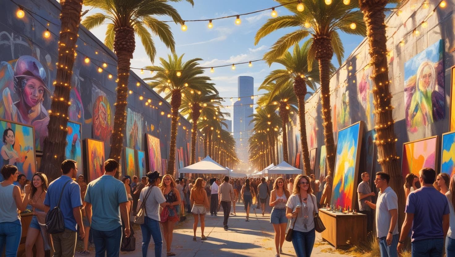 Los Angeles art scene